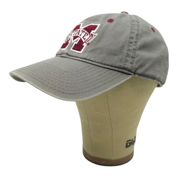 Mississippi State Bulldogs Strapback Cap Hat Embroidered Patch Baseball The Game - Picture 2 of 13